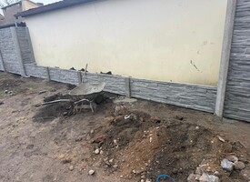 Tady ploty Mantov štípaný kámen 2